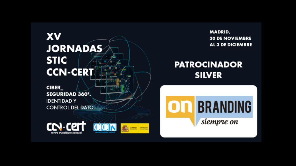 jornadas XV CCN-CERT patrocinador-SILVER-ON BRANDING